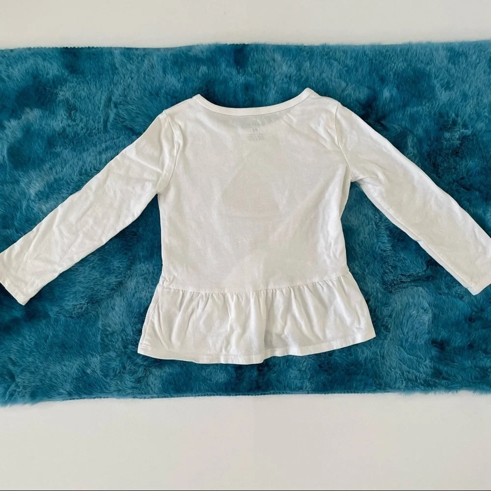 Carter’s Toddler Girl Long Sleeve Graphic Tee Size 4T